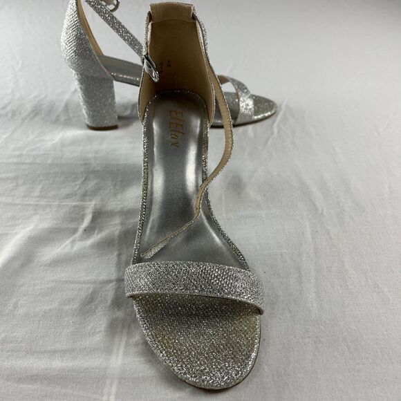 Silver glitter high heels –‎ size 8 - Picture 8 of 8